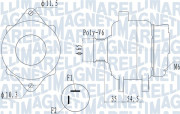 063731706010 generátor MAGNETI MARELLI