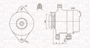 063731806010 MAGNETI MARELLI alternátor 063731806010 MAGNETI MARELLI