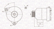 063731872010 MAGNETI MARELLI alternátor 063731872010 MAGNETI MARELLI