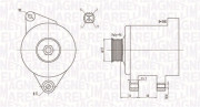 063731894010 MAGNETI MARELLI alternátor 063731894010 MAGNETI MARELLI