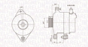 063731949010 MAGNETI MARELLI alternátor 063731949010 MAGNETI MARELLI