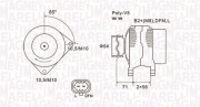 063731973010 MAGNETI MARELLI alternátor 063731973010 MAGNETI MARELLI