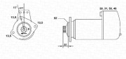 943252236010 Startér MAGNETI MARELLI