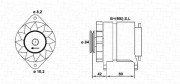 943311380010 generátor MAGNETI MARELLI