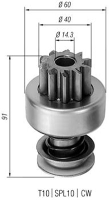 940113020120 MAGNETI MARELLI pastorok żtartéra 940113020120 MAGNETI MARELLI