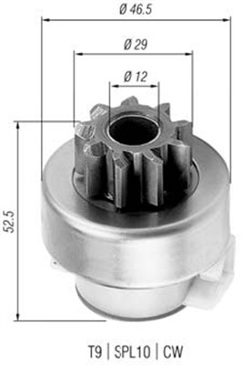 940113020325 Pastorek, startér MAGNETI MARELLI