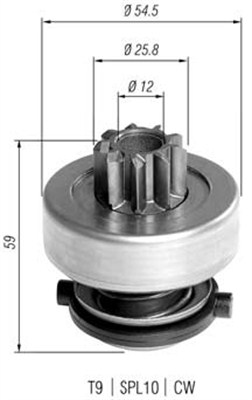 940113020372 MAGNETI MARELLI pastorok żtartéra 940113020372 MAGNETI MARELLI