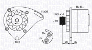 063321760010 MAGNETI MARELLI alternátor 063321760010 MAGNETI MARELLI