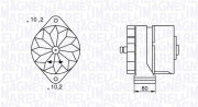 063534696430 MAGNETI MARELLI alternátor 063534696430 MAGNETI MARELLI