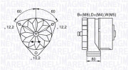 063534699820 generátor MAGNETI MARELLI