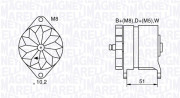 063534882060 MAGNETI MARELLI alternátor 063534882060 MAGNETI MARELLI