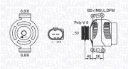 063536250020 MAGNETI MARELLI alternátor 063536250020 MAGNETI MARELLI