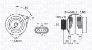 063536550050 generátor MAGNETI MARELLI