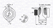 063377032010 MAGNETI MARELLI alternátor 063377032010 MAGNETI MARELLI