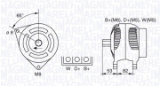 063377462010 MAGNETI MARELLI alternátor 063377462010 MAGNETI MARELLI