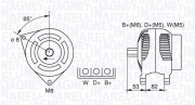 063377463010 MAGNETI MARELLI alternátor 063377463010 MAGNETI MARELLI