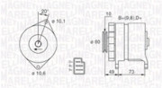 063730016010 generátor MAGNETI MARELLI