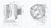 063731439010 generátor MAGNETI MARELLI