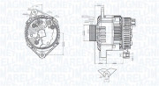 063733874010 MAGNETI MARELLI alternátor 063733874010 MAGNETI MARELLI