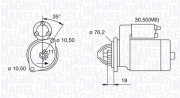 063521070460 Startér MAGNETI MARELLI