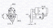 063522616010 MAGNETI MARELLI żtartér 063522616010 MAGNETI MARELLI