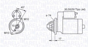 063280057010 MAGNETI MARELLI żtartér 063280057010 MAGNETI MARELLI