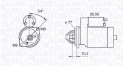 063280902010 MAGNETI MARELLI żtartér 063280902010 MAGNETI MARELLI