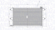 350203831000 MAGNETI MARELLI kondenzátor klimatizácie 350203831000 MAGNETI MARELLI