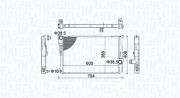 350213155200 MAGNETI MARELLI chladič motora 350213155200 MAGNETI MARELLI