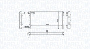 350213163400 MAGNETI MARELLI chladič motora 350213163400 MAGNETI MARELLI