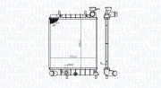 350213174800 MAGNETI MARELLI chladič motora 350213174800 MAGNETI MARELLI