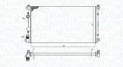 350213185100 MAGNETI MARELLI chladič motora 350213185100 MAGNETI MARELLI