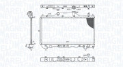 350213186200 MAGNETI MARELLI chladič motora 350213186200 MAGNETI MARELLI