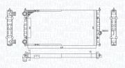 350213187800 MAGNETI MARELLI chladič motora 350213187800 MAGNETI MARELLI