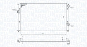 350213191200 MAGNETI MARELLI chladič motora 350213191200 MAGNETI MARELLI