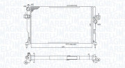 350213191500 MAGNETI MARELLI chladič motora 350213191500 MAGNETI MARELLI