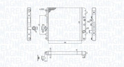 350213193100 MAGNETI MARELLI chladič motora 350213193100 MAGNETI MARELLI