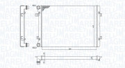 350213196100 MAGNETI MARELLI chladič motora 350213196100 MAGNETI MARELLI