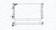 350213198800 MAGNETI MARELLI chladič motora 350213198800 MAGNETI MARELLI