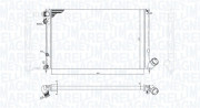 350213200100 MAGNETI MARELLI chladič motora 350213200100 MAGNETI MARELLI