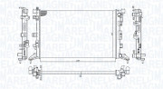 350213200300 MAGNETI MARELLI chladič motora 350213200300 MAGNETI MARELLI