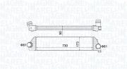 351319205410 MAGNETI MARELLI chladič plniaceho vzduchu 351319205410 MAGNETI MARELLI