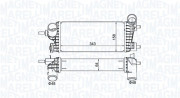 351319205550 Chladič turba MAGNETI MARELLI