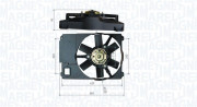 069422800010 MAGNETI MARELLI ventilátor chladenia motora 069422800010 MAGNETI MARELLI