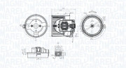 069412311010 vnitřní ventilátor MAGNETI MARELLI