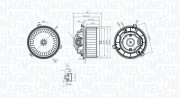 069412363010 vnitřní ventilátor MAGNETI MARELLI