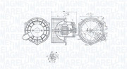 069412367010 MAGNETI MARELLI vnútorný ventilátor 069412367010 MAGNETI MARELLI