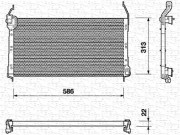 350203116000 MAGNETI MARELLI kondenzátor klimatizácie 350203116000 MAGNETI MARELLI