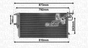 350203868000 MAGNETI MARELLI kondenzátor klimatizácie 350203868000 MAGNETI MARELLI