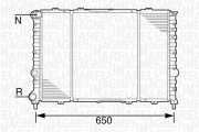 350213100600 MAGNETI MARELLI chladič motora 350213100600 MAGNETI MARELLI